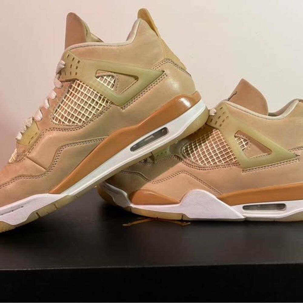 🔥 Jordan 4 Shimmer – Women’s Size 8 – Excellent Condition – Replacement Box